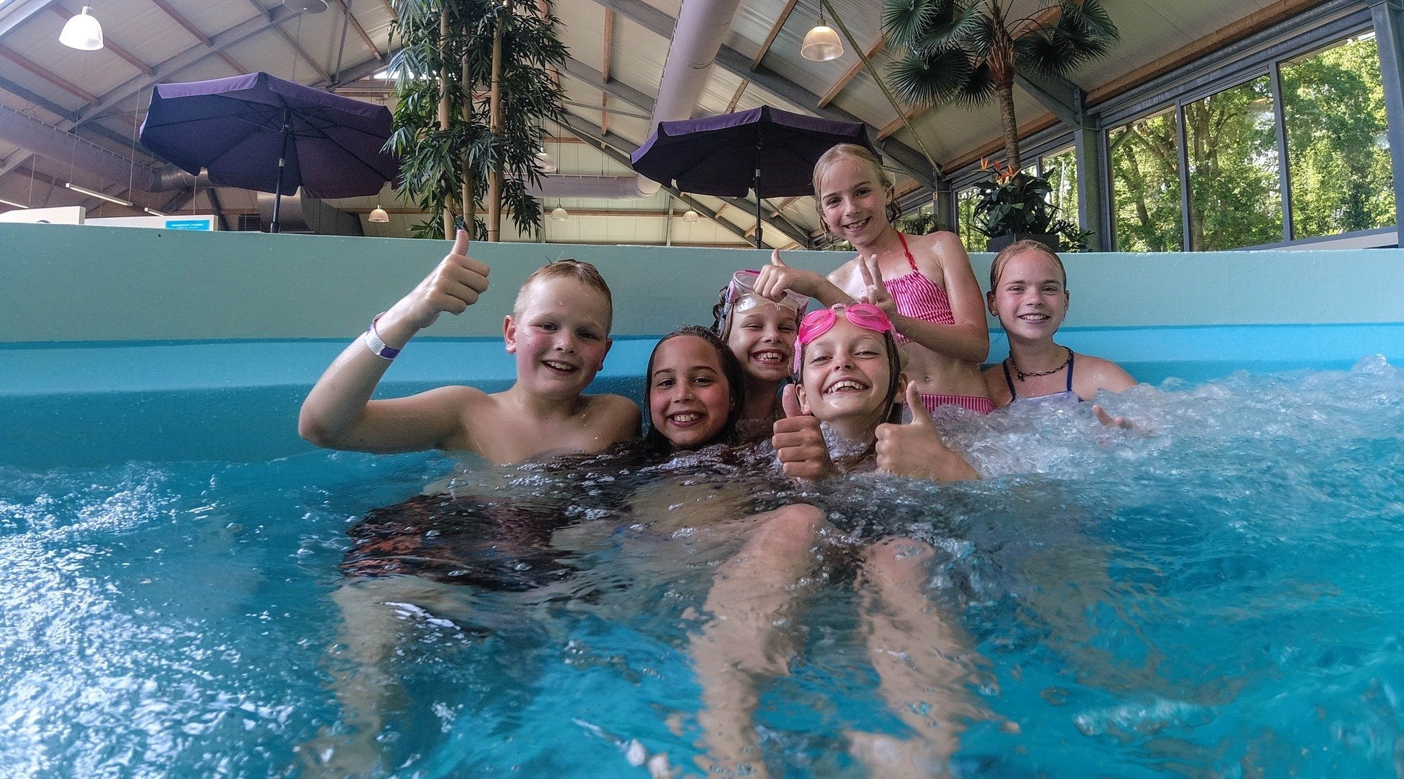 Zwemmen bij kinderfeestje in groningen